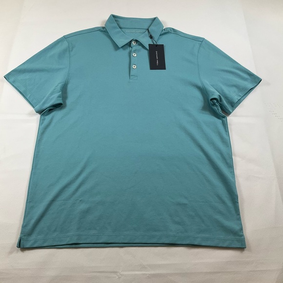 Zachary Prell Men’s Short Sleeve Polo Blue Polo Shirt. Medium. MSRP $98 - Picture 2 of 4